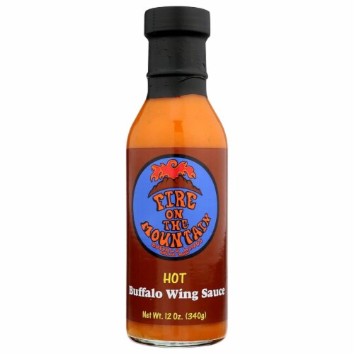 Fire on the Mountain Hot Buffalo Wing Sauce Perspective: front