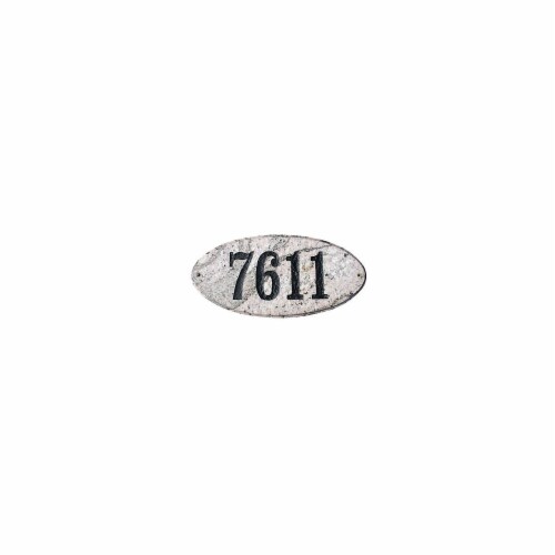 QualArc ROC-4701-FC 9 in. Rockport Oval in Five Color Natural Stone Color Solid Granite Addre Perspective: front