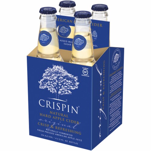 Crispin Natural Hard Apple Cider Perspective: front