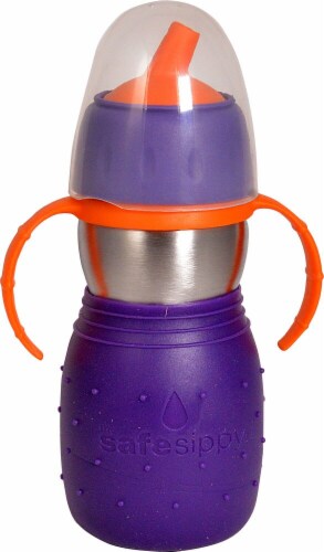 New Wave Enviro Safe Sippy2™ Sippy Cup - Purple Perspective: front