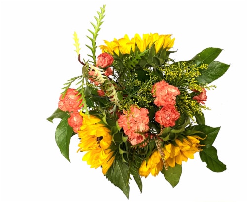 Farm Fresh Medium Enhanced Floral Bouquet Perspective: front