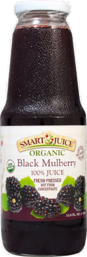Smart Juice Organic Black Mulberry Juice Perspective: front