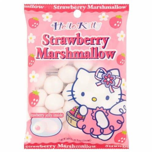 Hello Kitty Strawberry Marshmallow Perspective: front