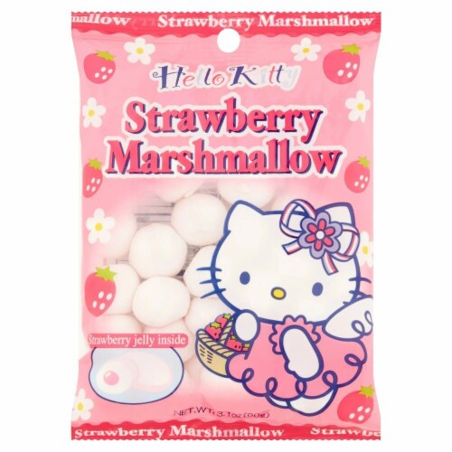 Hello Kitty Strawberry Marshmallow Perspective: front