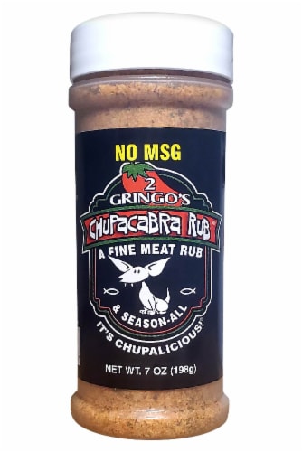 2 Gringo's Chupacabra® No MSG Rub Perspective: front