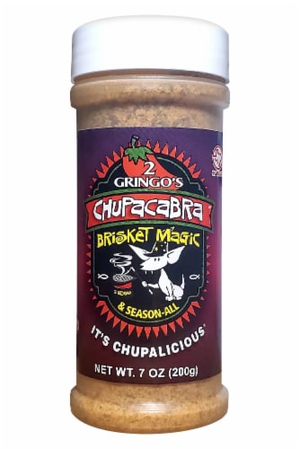 2 Gringos Chupacabra Brisket Magic & Season-All Perspective: front