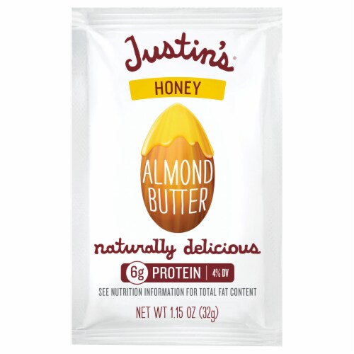 Justin's Honey Almond Butter Perspective: front