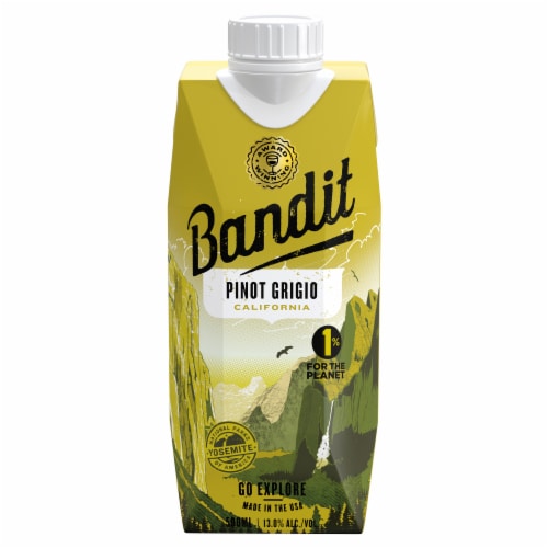 Bandit Pinot Grigio California White Wine