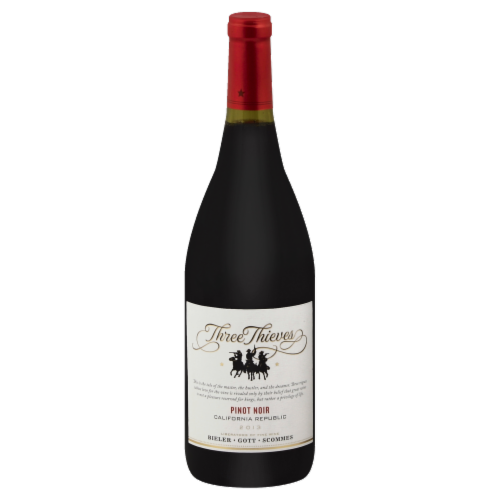 Three Thieves Pinot Noir Red Wine Perspective: front