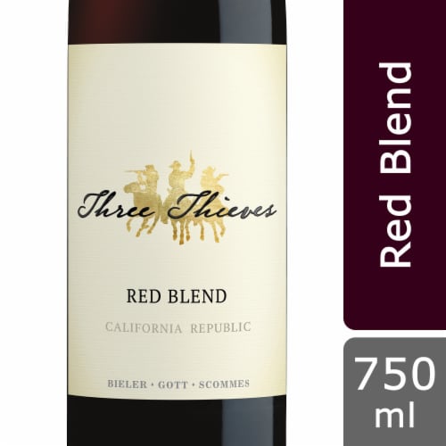 Three Thieves Red Blend Perspective: front