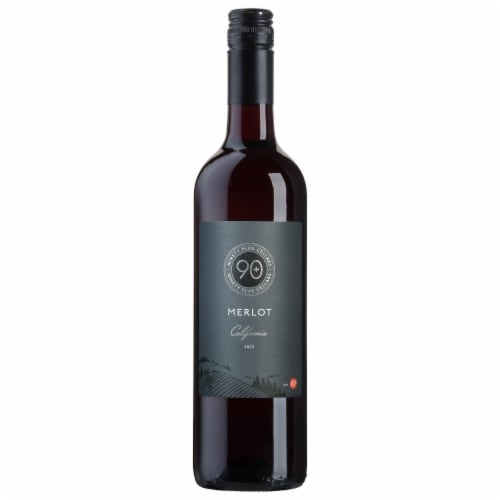 90 + Cellars Lot 92 Merlot Perspective: front