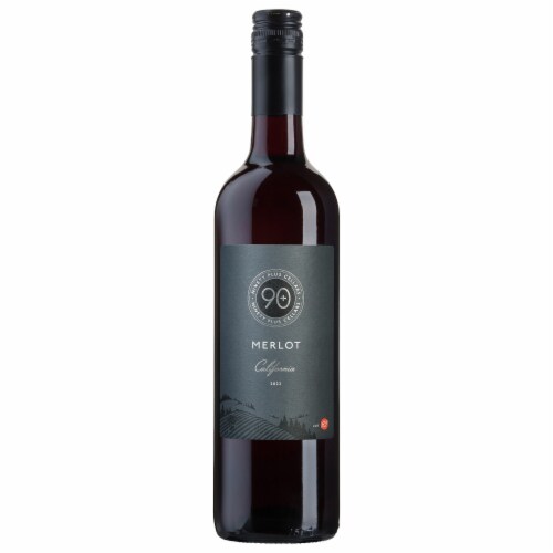90 + Cellars Lot 92 Merlot Perspective: front