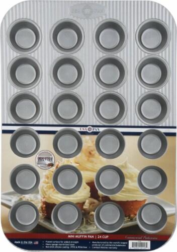 USA Pan 24 Mini Cupcake Pan – Breadtopia