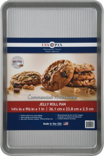 USA Pans Steel Jelly Roll Pan Perspective: front