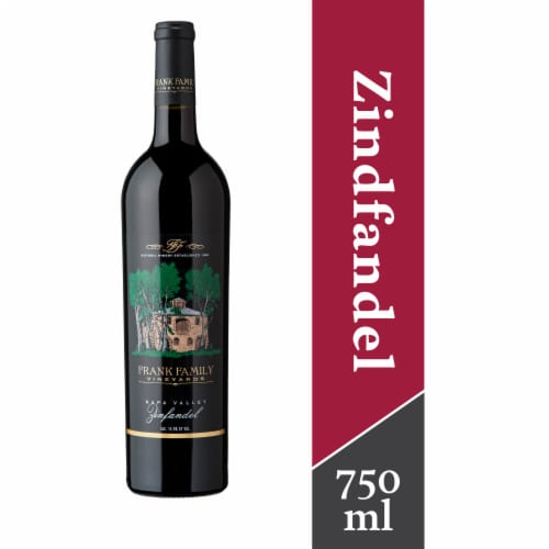Frank Family Vineyards Zinfandel Perspective: front