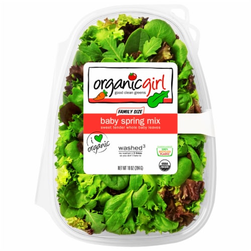 organicgirl Baby Spring Mix Family Size Perspective: front