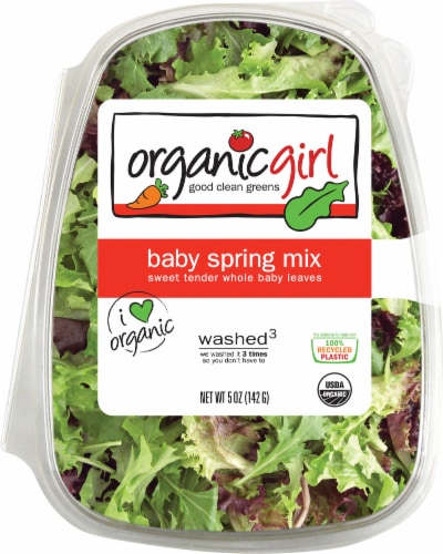 Organic Girl Baby Spring Lettuce Mix Perspective: front