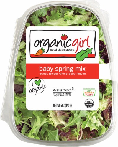 Organic Girl Baby Spring Lettuce Mix Perspective: front