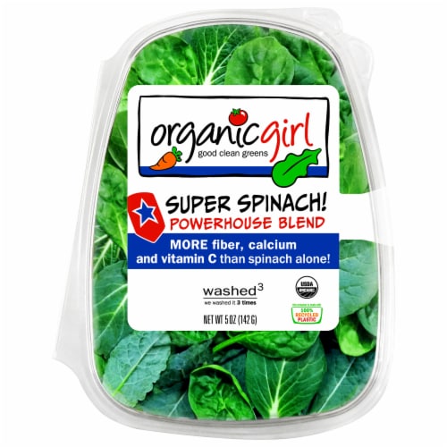 organicgirl Super Spinach Powerhouse Salad Blend Perspective: front