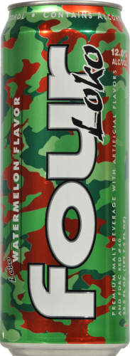 Four Loko Premium Flavored Hard Beverage Single Can Perspective: front