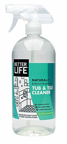 foaming tub + tile cleaner - eucalyptus mint, 28 fl oz