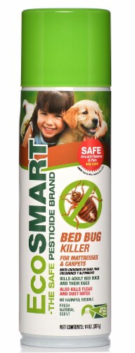 EcoSmart  Organic Bed Bug Killer for Mattresses and Carpets Perspective: front