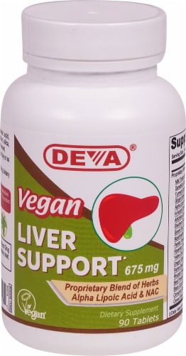 Deva  Vegan Liver Support Perspective: front