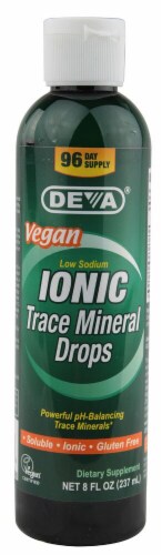 Deva  Ionic Trace Mineral Drops Perspective: front