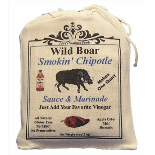 Wild Boar WB039 Wild Boar Sassy Chipotle Sauce 4oz- Pack of 5 Perspective: front