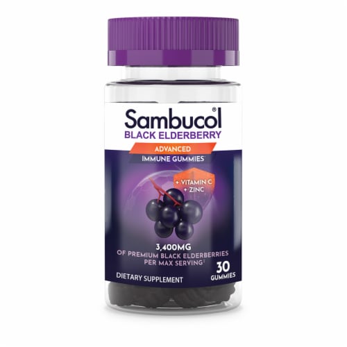 Sambucol® Black Elderberry Gummies Perspective: front