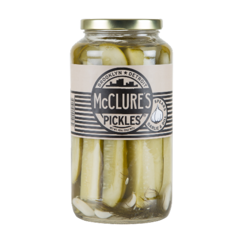 McClure's® Garlic & Dill Pickle Spears Perspective: front