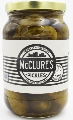 McClure's® Garlic Dill Whole Pickles Perspective: front