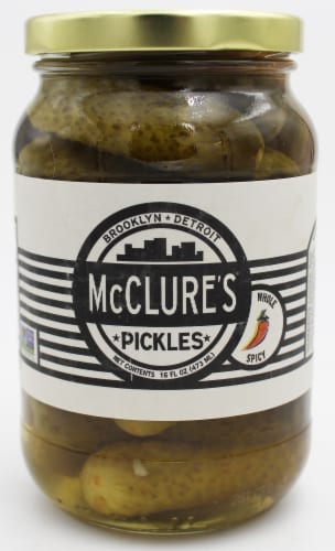 McClure's Spicy Whole Pickles Perspective: front