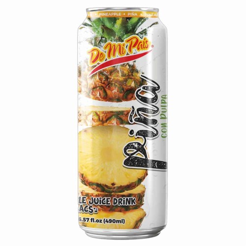 De Mi Pais® Pina Jugo Lata Perspective: front