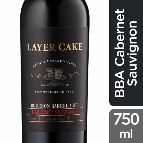 Layer Cake Bourbon Barrel Aged Cabernet Sauvignon California Red Wine