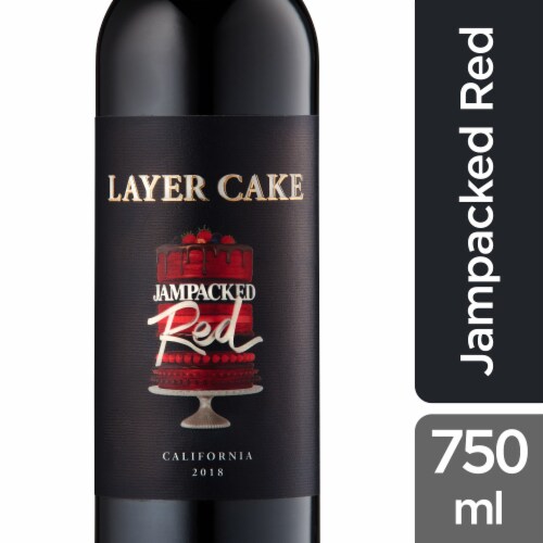 Layer Cake Jampacked Red Blend-Other California Perspective: front