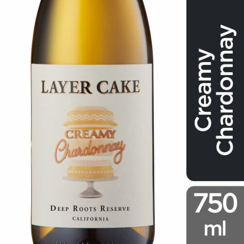 Layer Cake Wines Chardonnay Creamy California White Wine