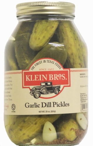 Klein Bros. Garlic Dill Pickles Perspective: front