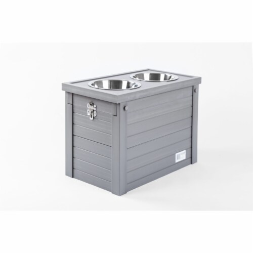 New Age Pet Piedmont Diner Storage Grey