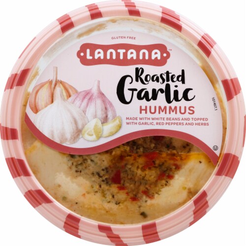 Lantana™ Roasted Garlic Hummus Perspective: front