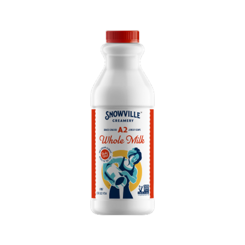 Snowville™ Creamery Whole Milk Perspective: front