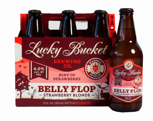 Lucky Bucket Brewing Seasonal Beer Perspective: front