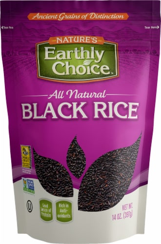 Nature's Earthly Choice™ Black Rice Perspective: front