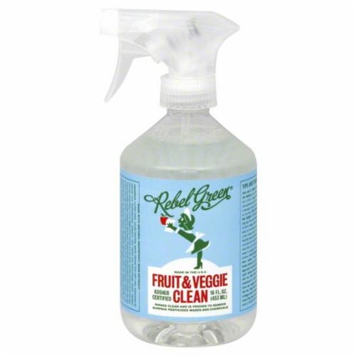Rebel Green Fruit and Veggie Clean Wash Perspective: front