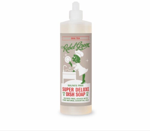 Rebel Green® Chai Tea Dish Soap Perspective: front
