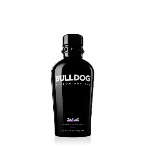 Bulldog London Dry Gin Perspective: front