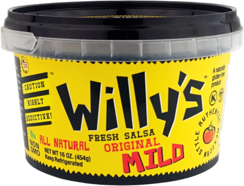 Willy's™ Mild Salsa Perspective: front