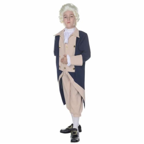 Morris UR25880MD George Washington Child Costume, Medium 6-8 Perspective: front