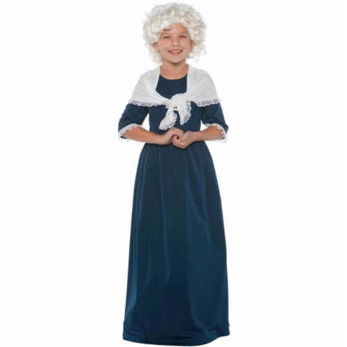 Morris UR25886SM Martha Washington Child Costume, Small 4-6 Perspective: front
