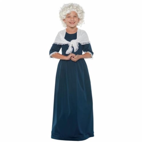 Morris UR25886LG Martha Washington Child Costume, Large 10-12 Perspective: front